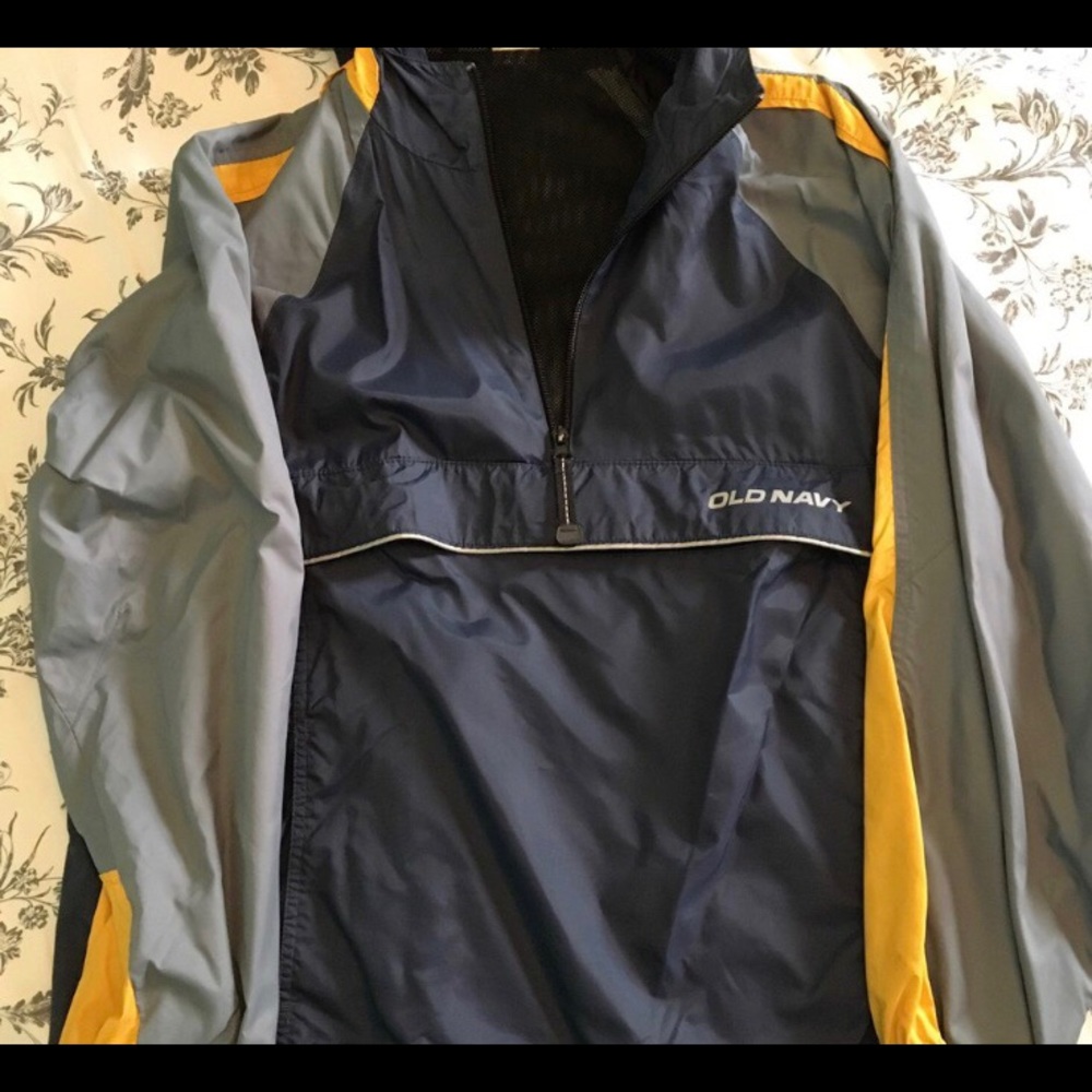 VINTAGE STYLE ANORAK WINDBREAKER POCKET RETRO urban outfitters street style